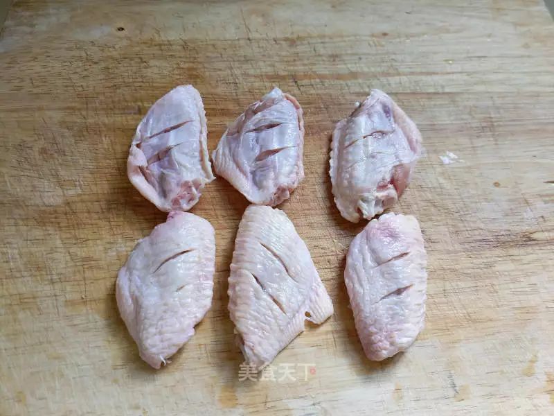 秘制香炸鸡中翅,口味酥炸鸡中翅