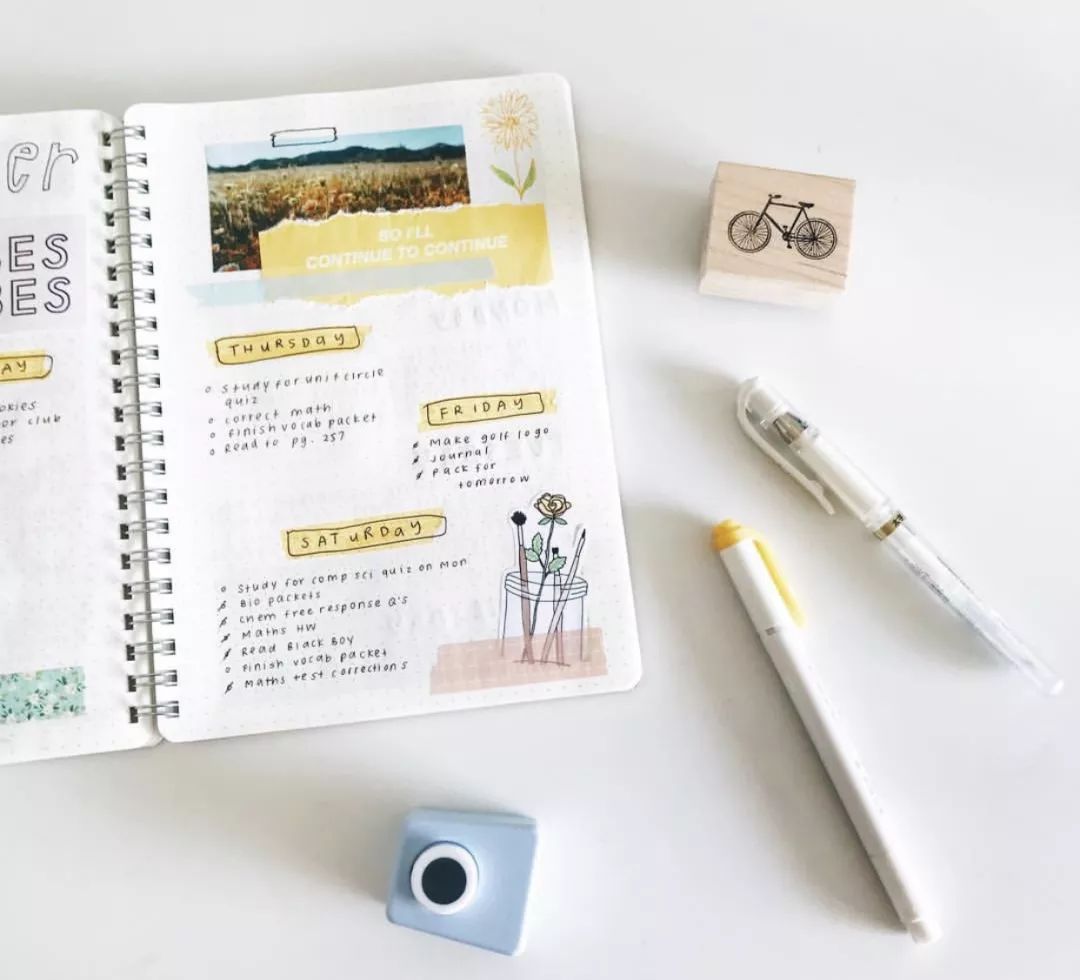 又简单的又好看手帐排版,超简单的手帐排版教程