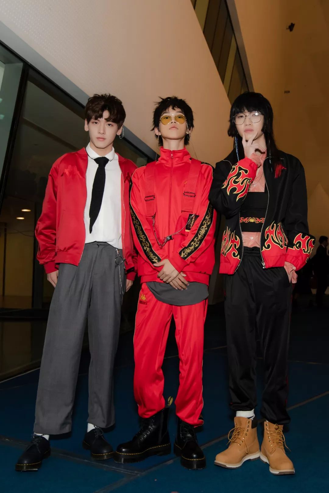 2022秋冬首尔时装周型男街拍,2019首尔时装周