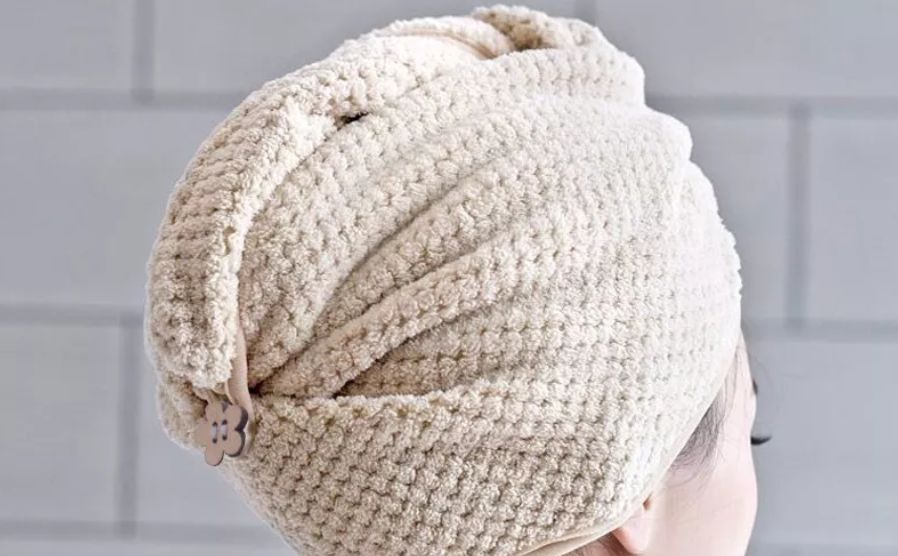 君君有货丨小红书爆款！日本神级干发帽，扔掉电吹风，告别电辐射