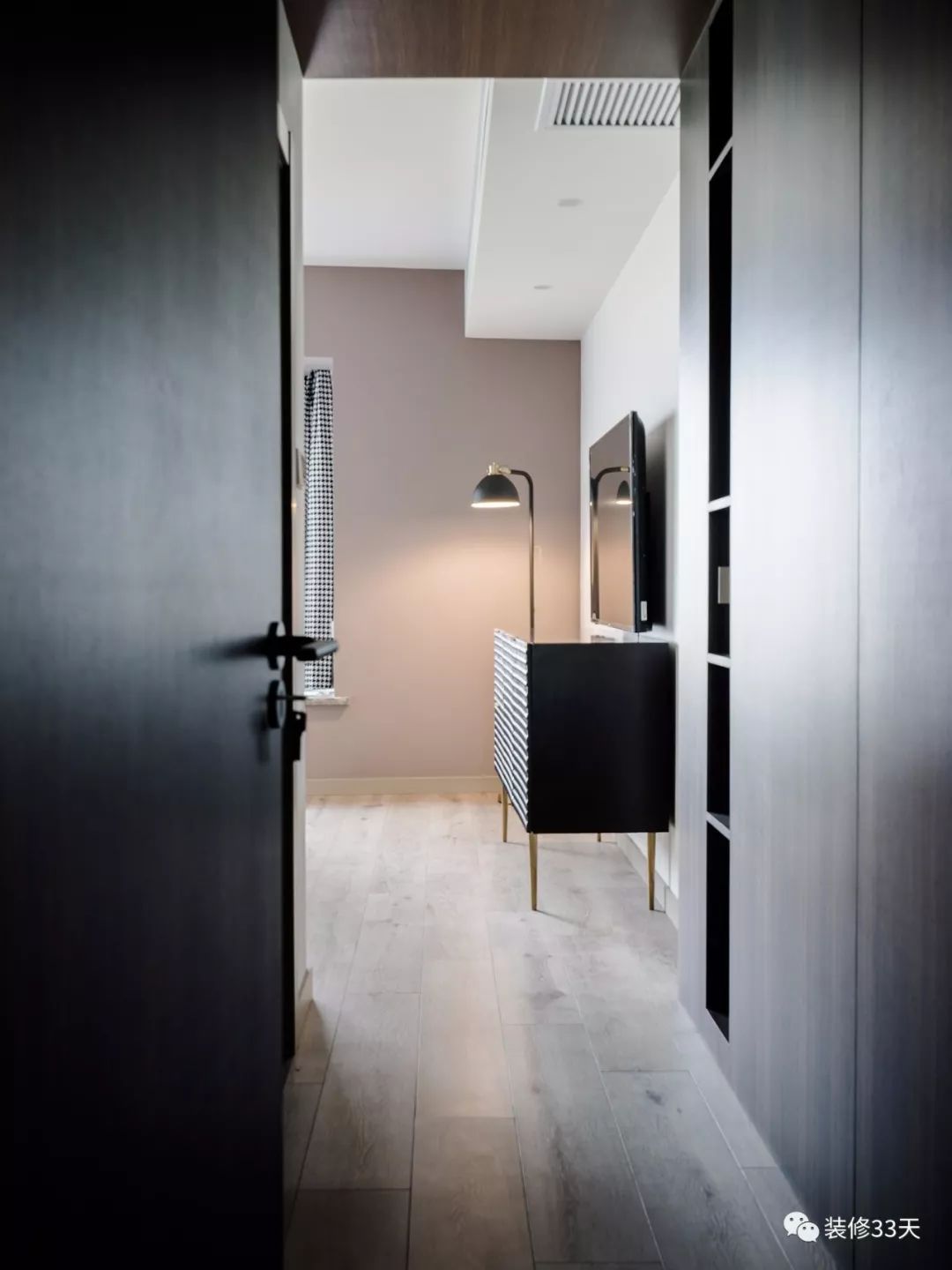 四室户型极简设计,四室横厅大平层装修效果图