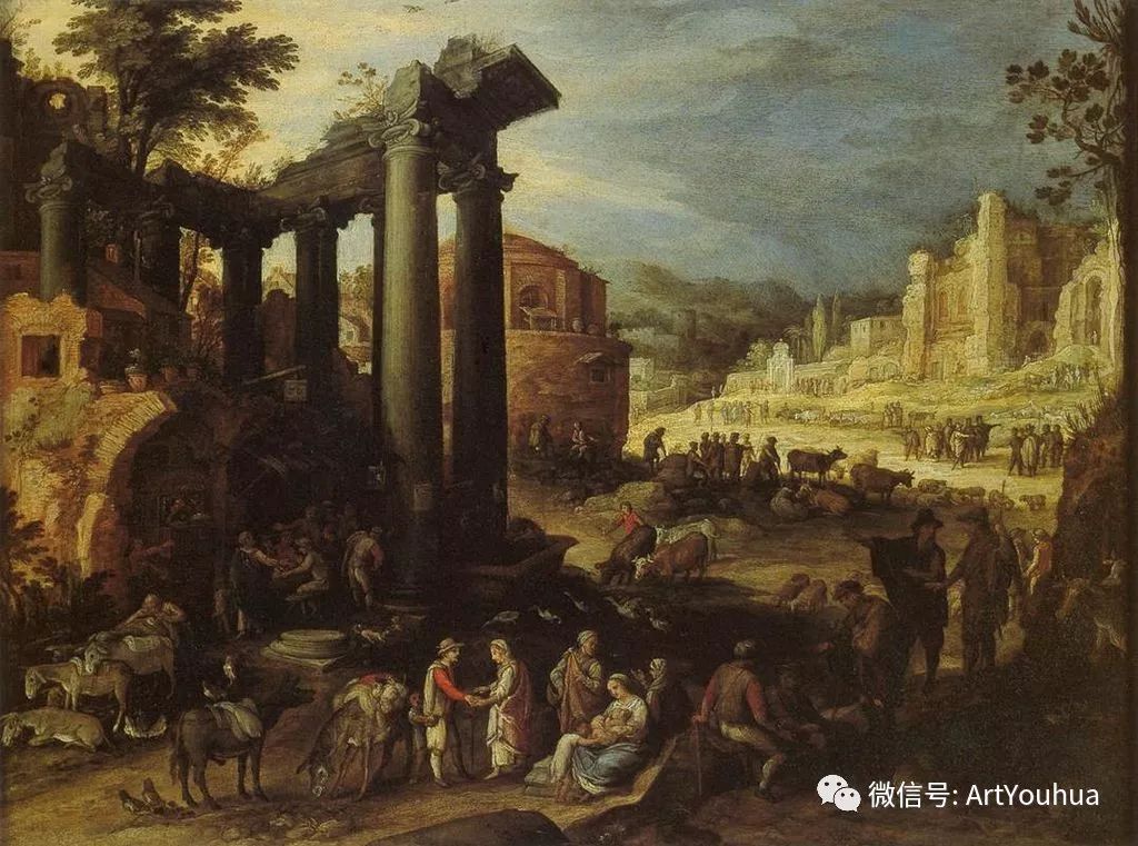 欧洲画家油画风景写生,奥地利画家油画风景作品欣赏