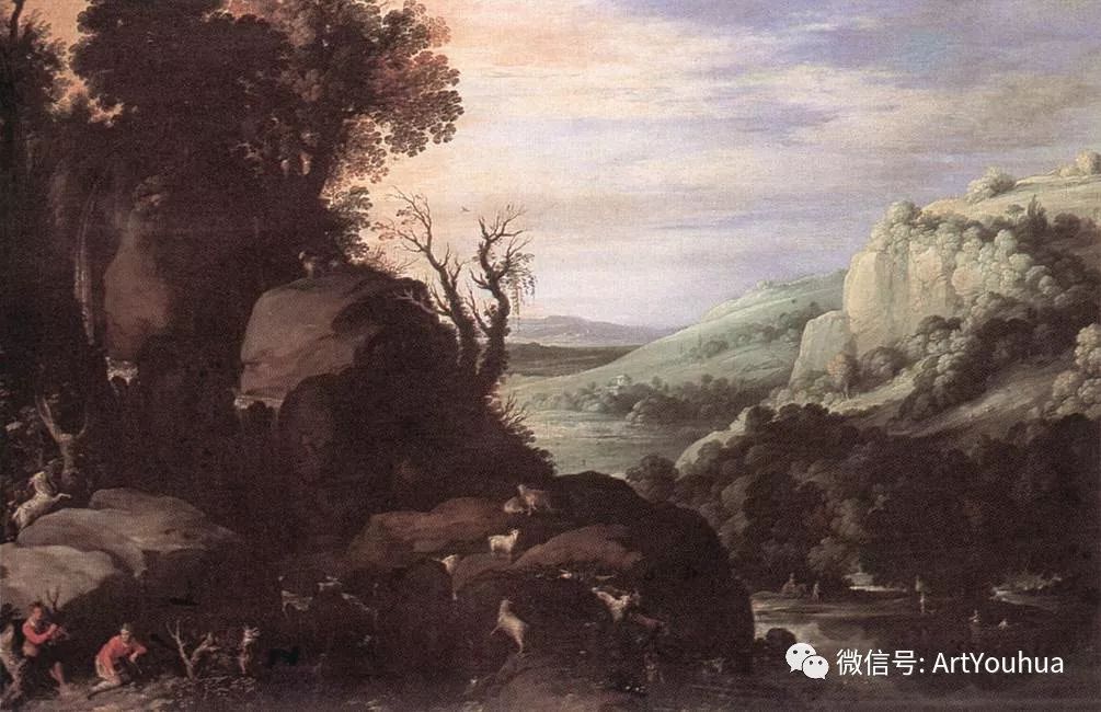 欧洲画家油画风景写生,奥地利画家油画风景作品欣赏