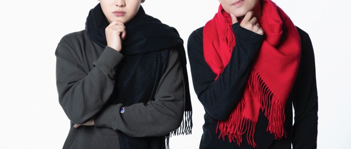 来自海拔1500米的阿尔巴斯白山羊绒围巾—羊绒界的“爱马仕”