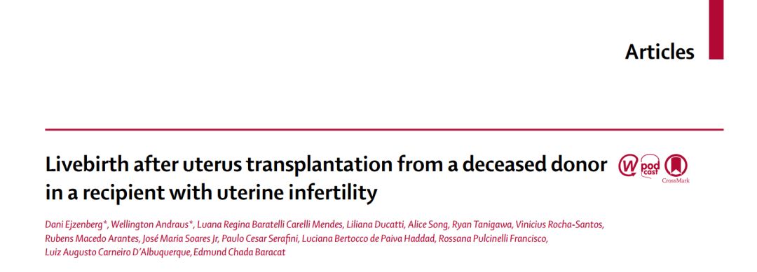 柳叶刀死而复生的病人,柳叶刀人造子宫