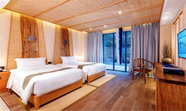 青城山玩雪泡温泉,冬天到青城山泡温泉的好地方