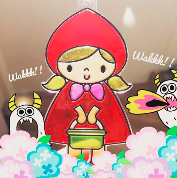 韩国amos水彩笔24色,韩国amos圣诞胶画测评