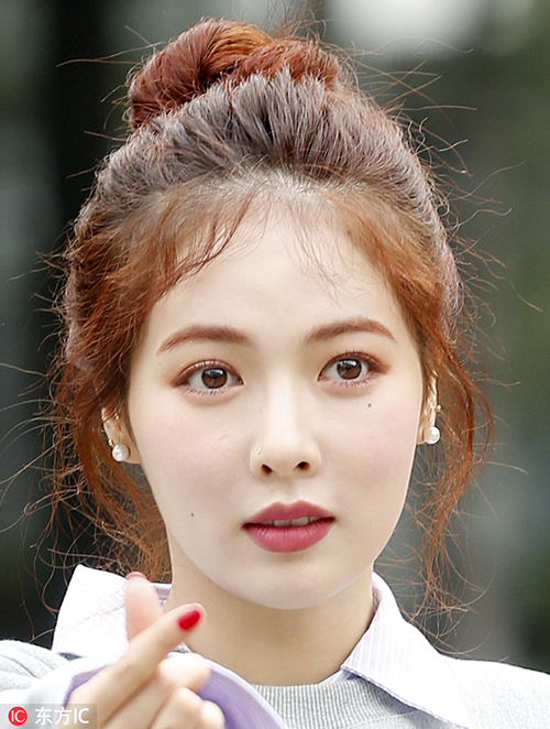 演技被群嘲,朴信惠的眼妆