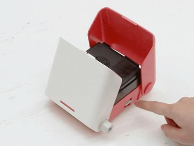 神奇的技术照片可以通过手机打印,老外手机扫码打印照片的机器