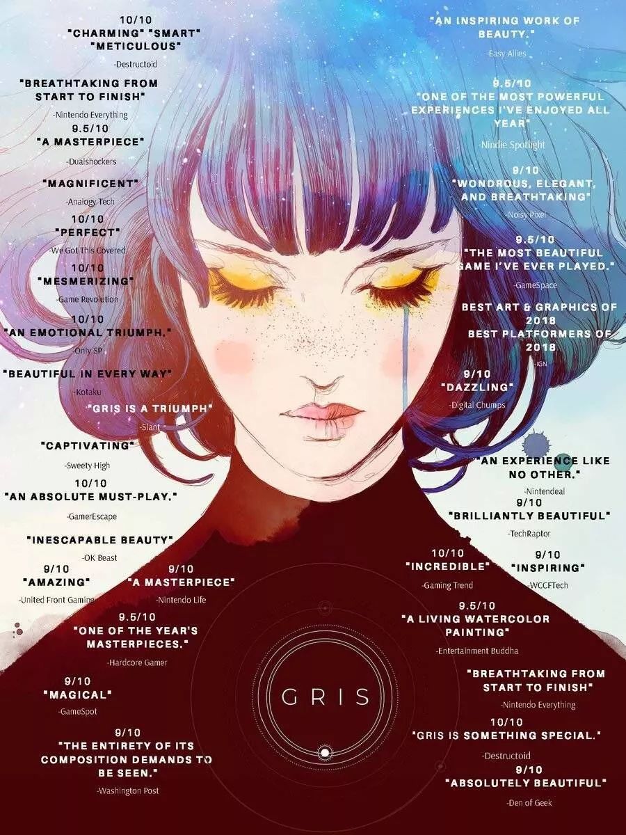 gris十大最佳游戏,游戏救赎之路