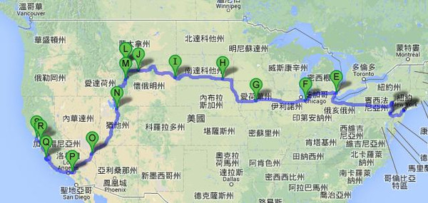美国纽约自驾游路线,美国西部自驾游记2016版