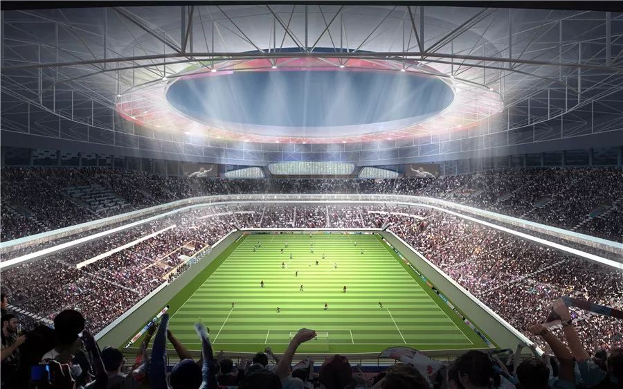 6万座专业球场,60000座位的体育场