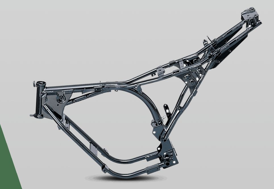 冷知识骑自行车,摩托车车架基础知识