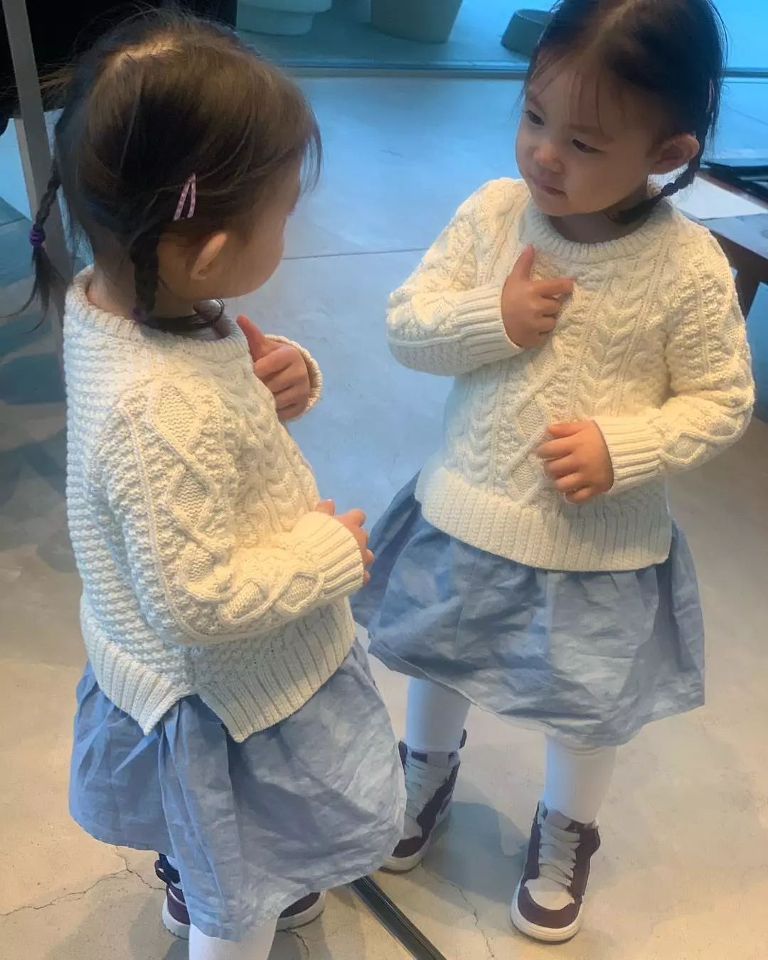 儿时的毛衣都是妈妈织的,回忆年轻时候织的毛衣