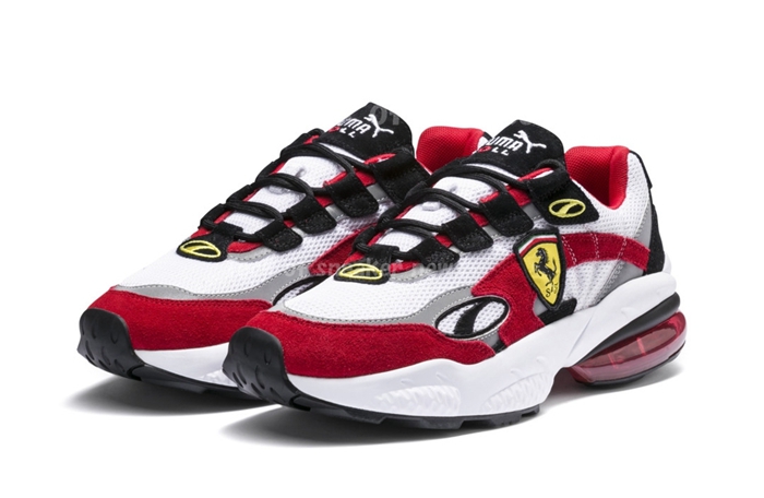 法拉利彪马联名,puma联名法拉利细节