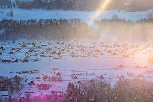 冬日喀纳斯，梦中的冰雪童话世界