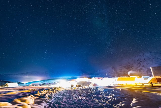 冬日喀纳斯,梦中的冰雪童话世界