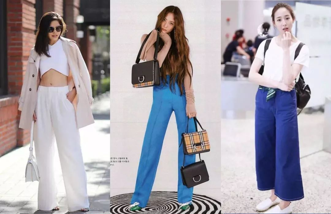 里面再穿条宽松阔腿裤也显瘦,能穿秋裤的阔腿裤推荐