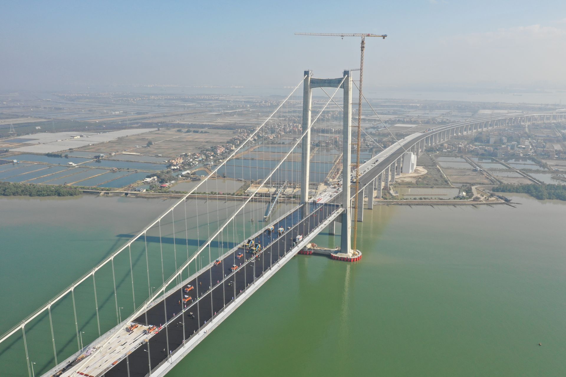 虎门大桥二号桥进展,虎门大桥建成通车新闻