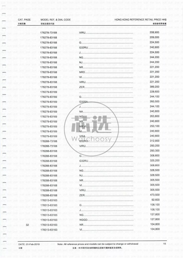 香港劳力士价格和内地差多少,香港劳力士最新价目表