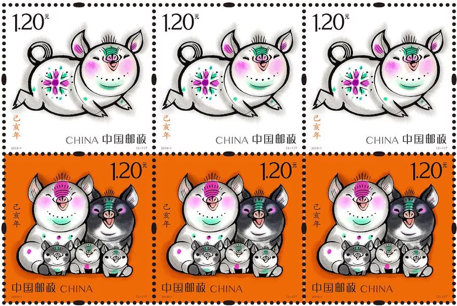 最简单的猪年画怎么画,自己画的年画猪图片