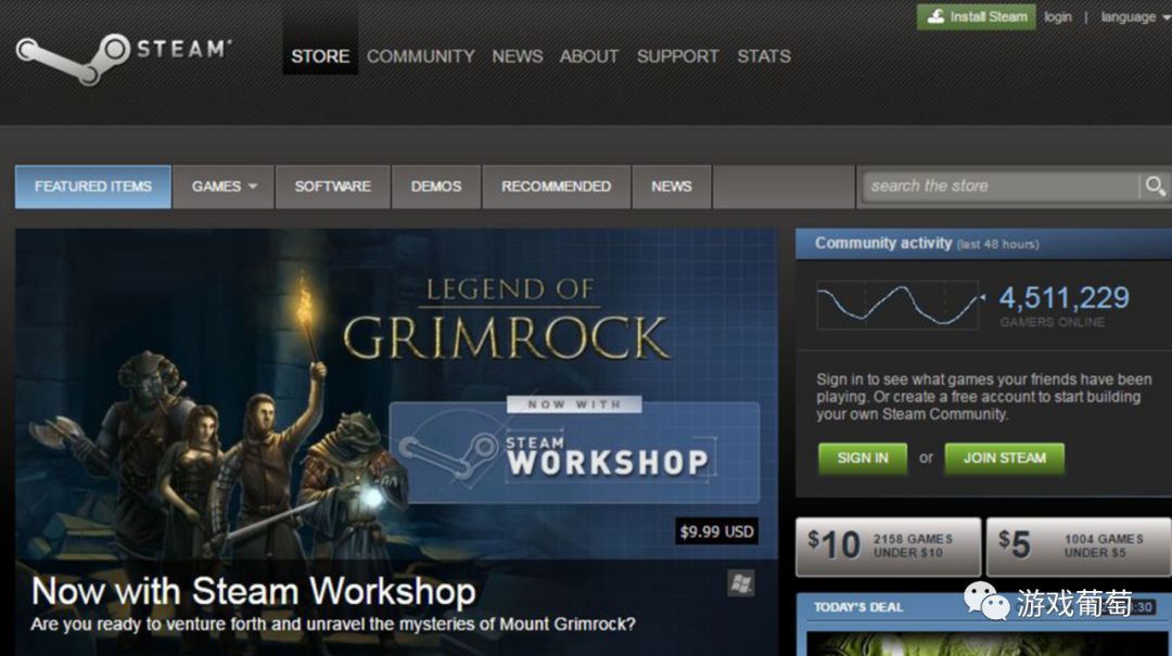 从单一游戏启动器到9000万活跃用户——Steam这15年