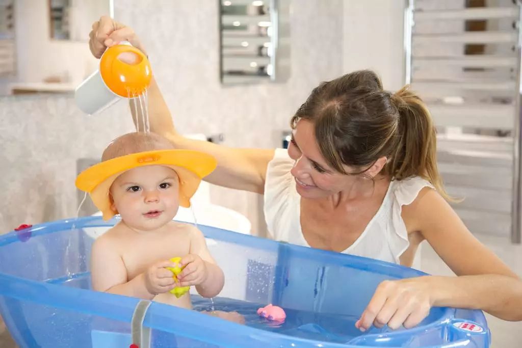 儿童皇冠澡盆,澡盆婴儿洗澡推荐可折叠5岁