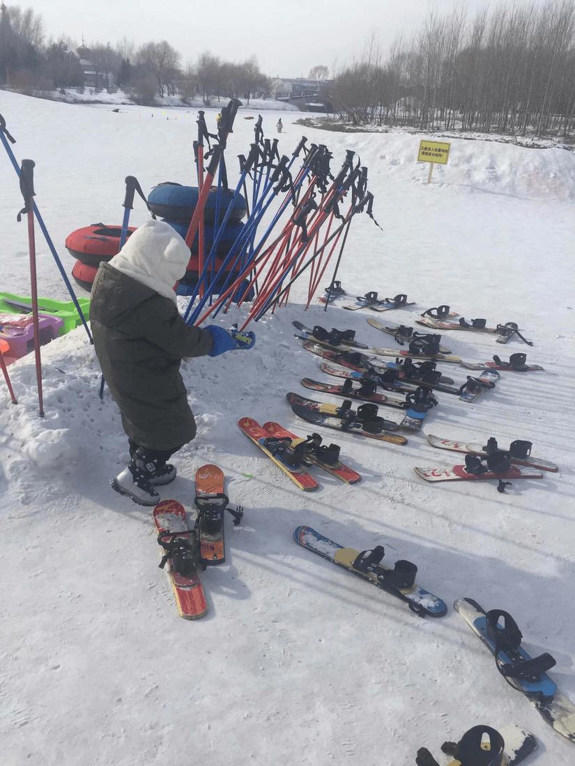 零下1°c的哈尔滨,零下18度冰城