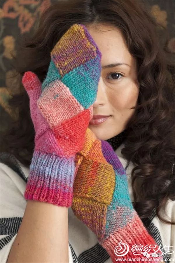 纯色方块花样教程大全,简单大方格子花型教程