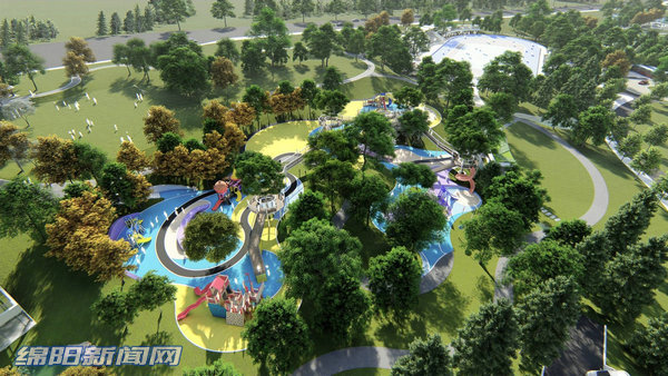 绵阳彩虹运动公园二期,绵阳东山运动公园