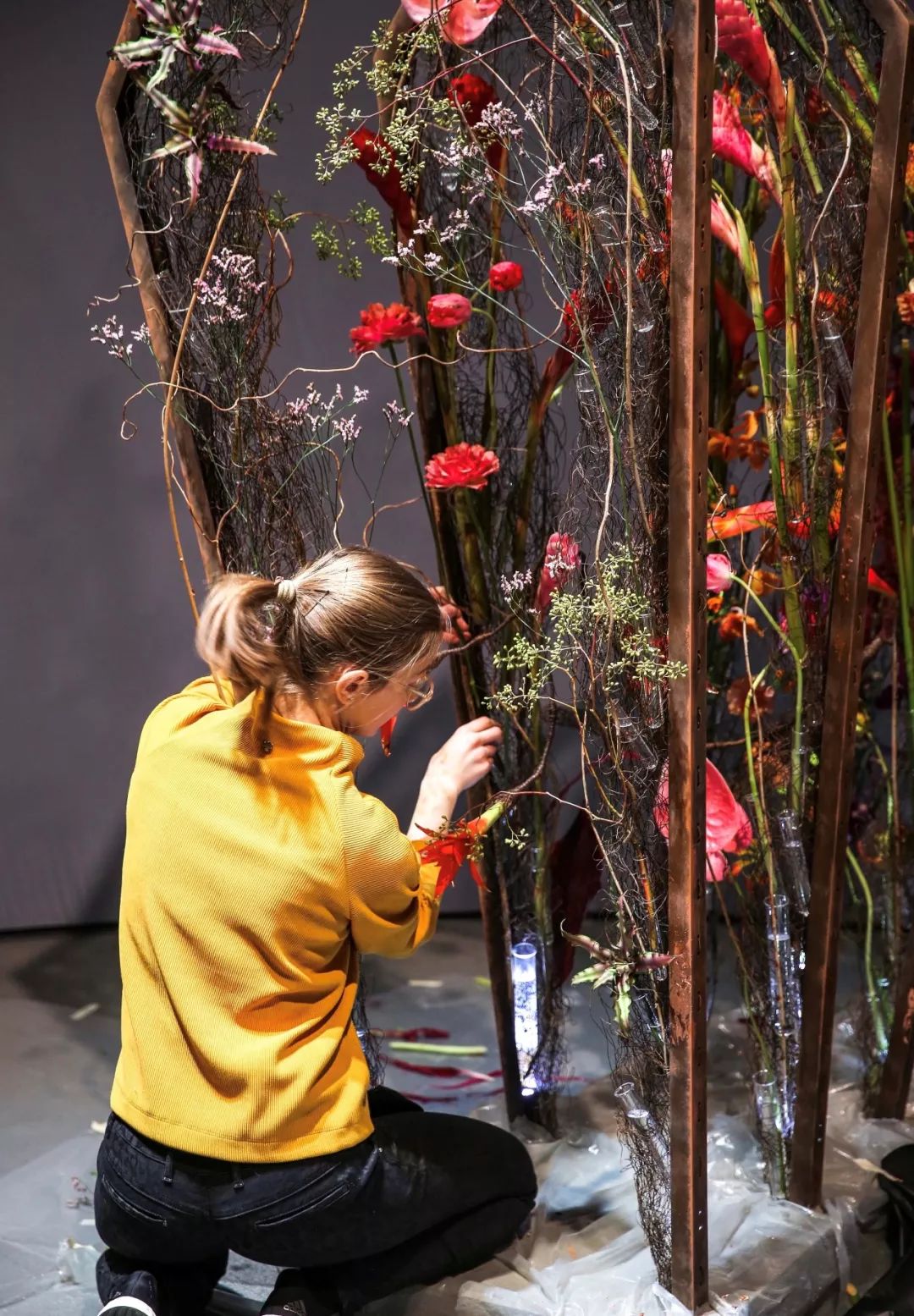 花艺国际比赛视频,2019美国费城花艺世界杯