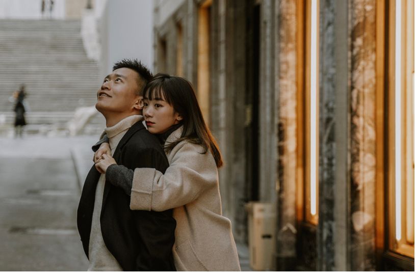 怎么一个人拍出情侣照,如何拍出唯美的情侣照片