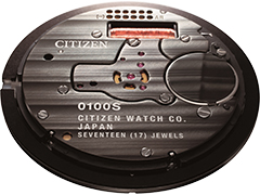 西铁城光动能电波表机芯型号大全,西铁城高端机芯0100