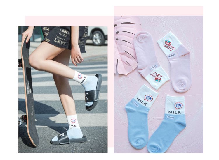 淘宝长款厚袜子推荐,淘宝推荐中长泡泡袜