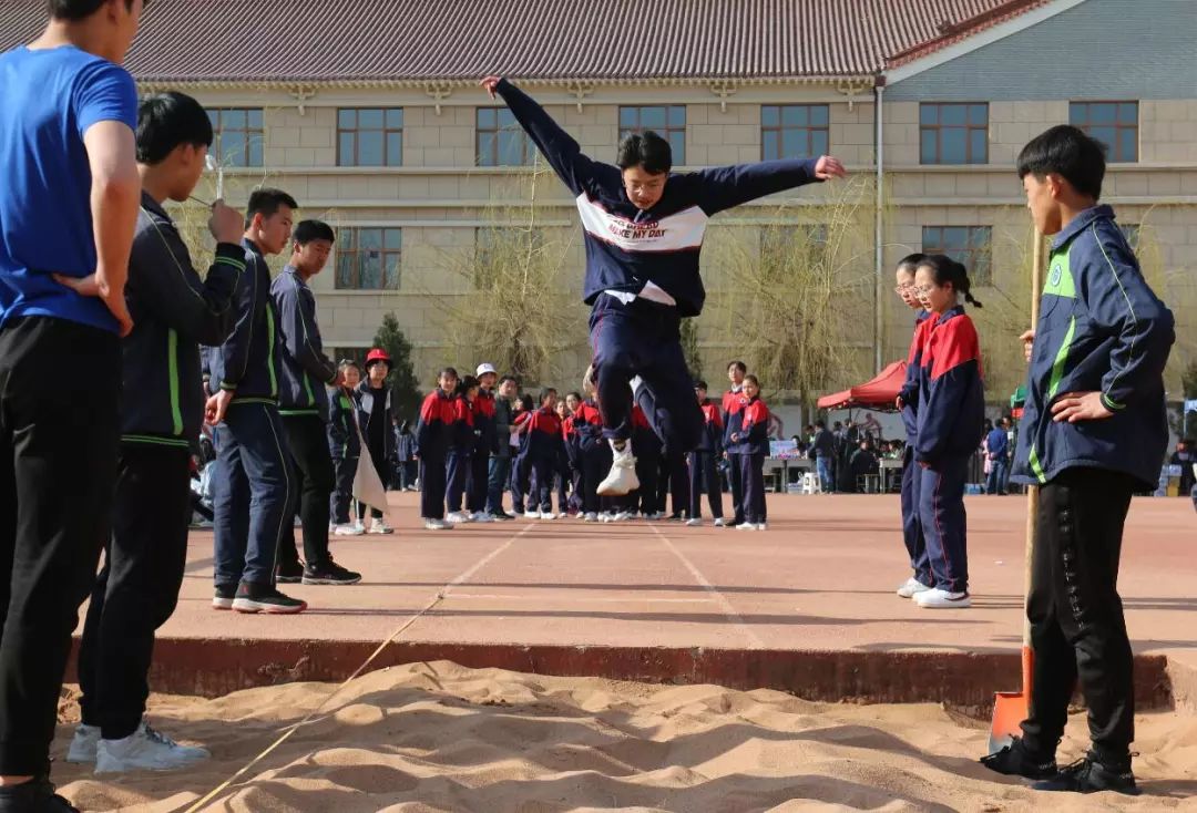 定格校园最美瞬间,明德初中第九届田径运动会