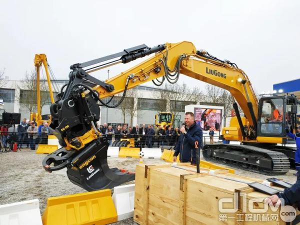 2023年柳工工程机械展会,柳工上海宝马展