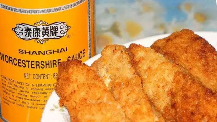 上海西餐炸猪排土豆色拉,炸猪排罗宋汤