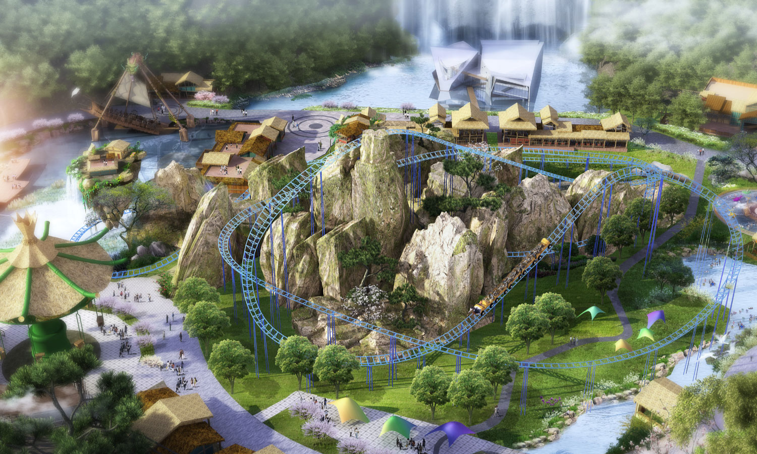 重庆融创文化旅游城,融创文旅打造的欢乐场景