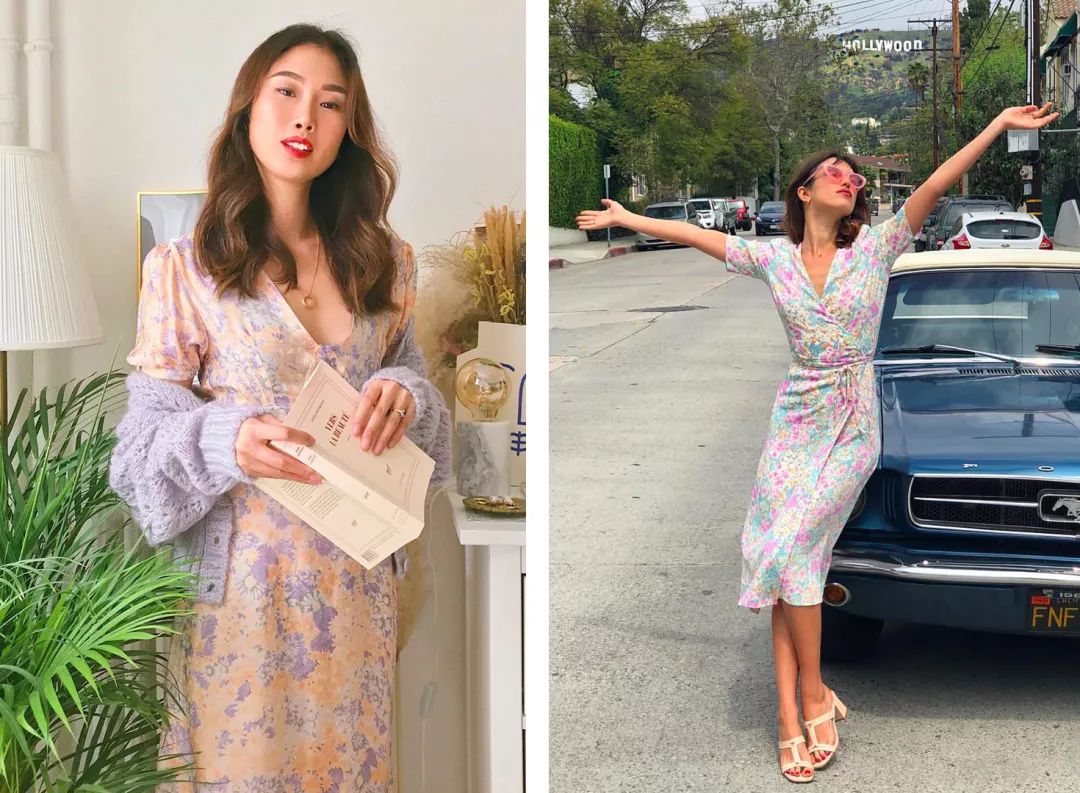 值得推荐法式裙子,美美的裙装