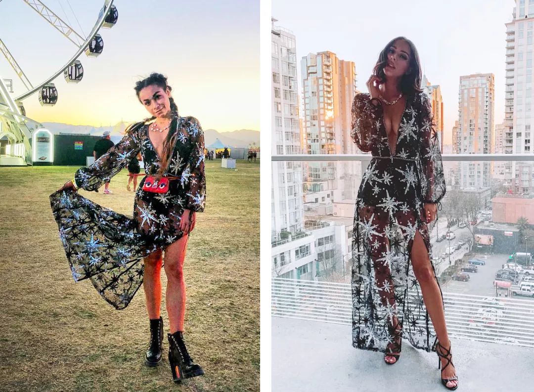 法风裙子,法风碎花裙子