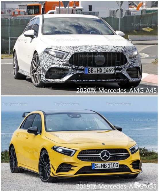 amga45最新款,2020款黄色版奔驰amga45