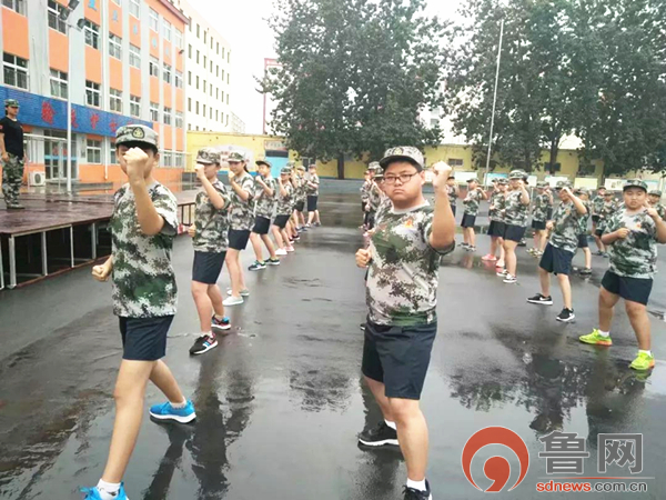 齐鲁少年军校军事夏令营,鲁网德州小记者
