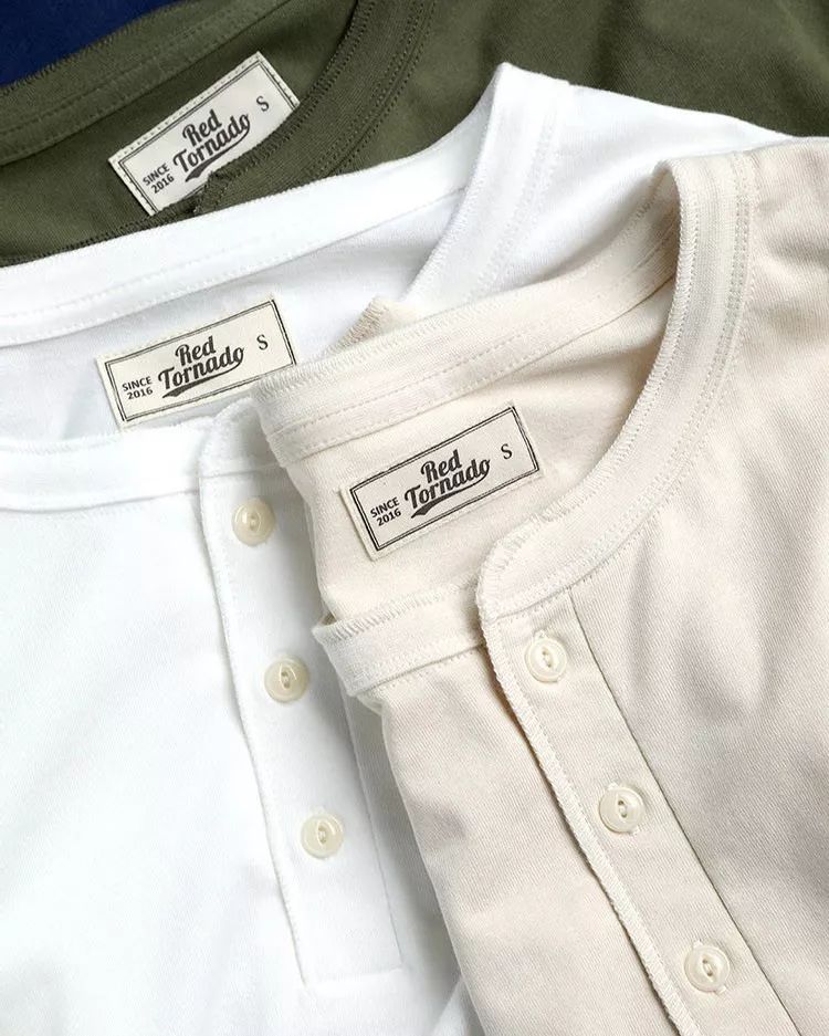 亨利领冬款,穿上就有肌肉感的亨利衫