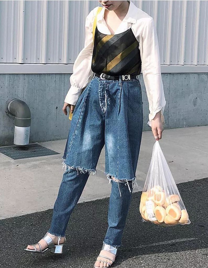 这些牛仔裤怎么这个「怪亚子」| 我喜欢