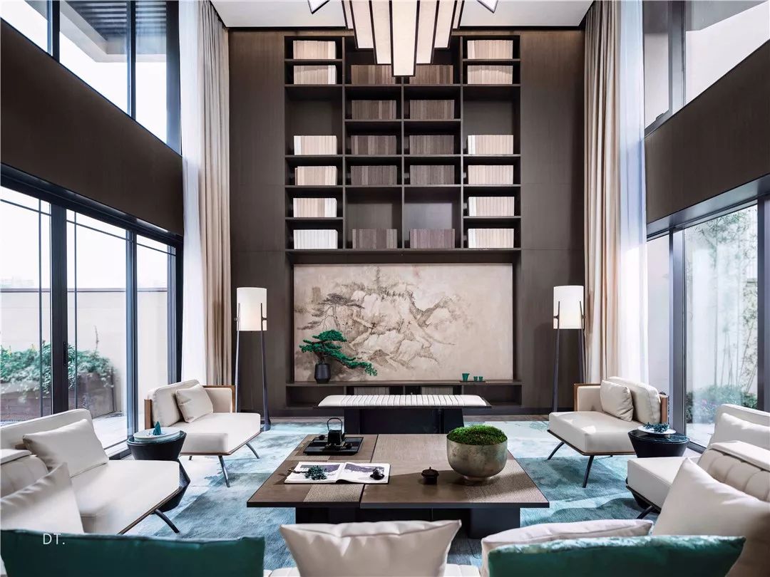 是墨,非墨|500㎡新中式样板房