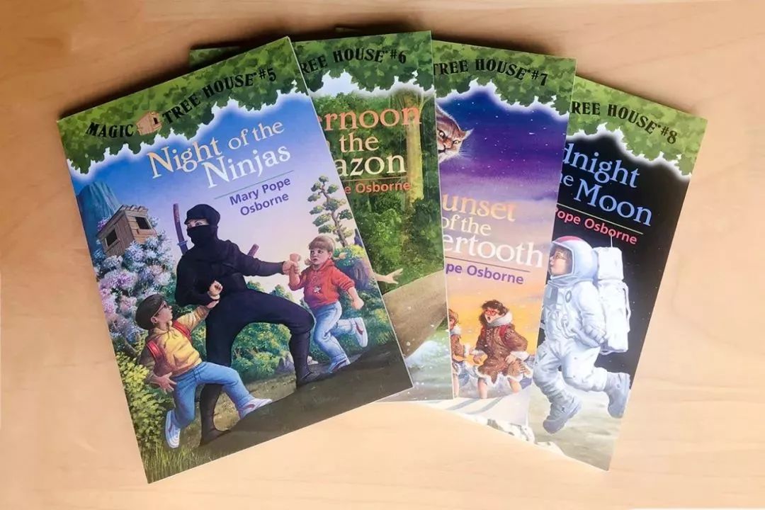 树屋英文原版书单推荐,英文童书神秘树屋