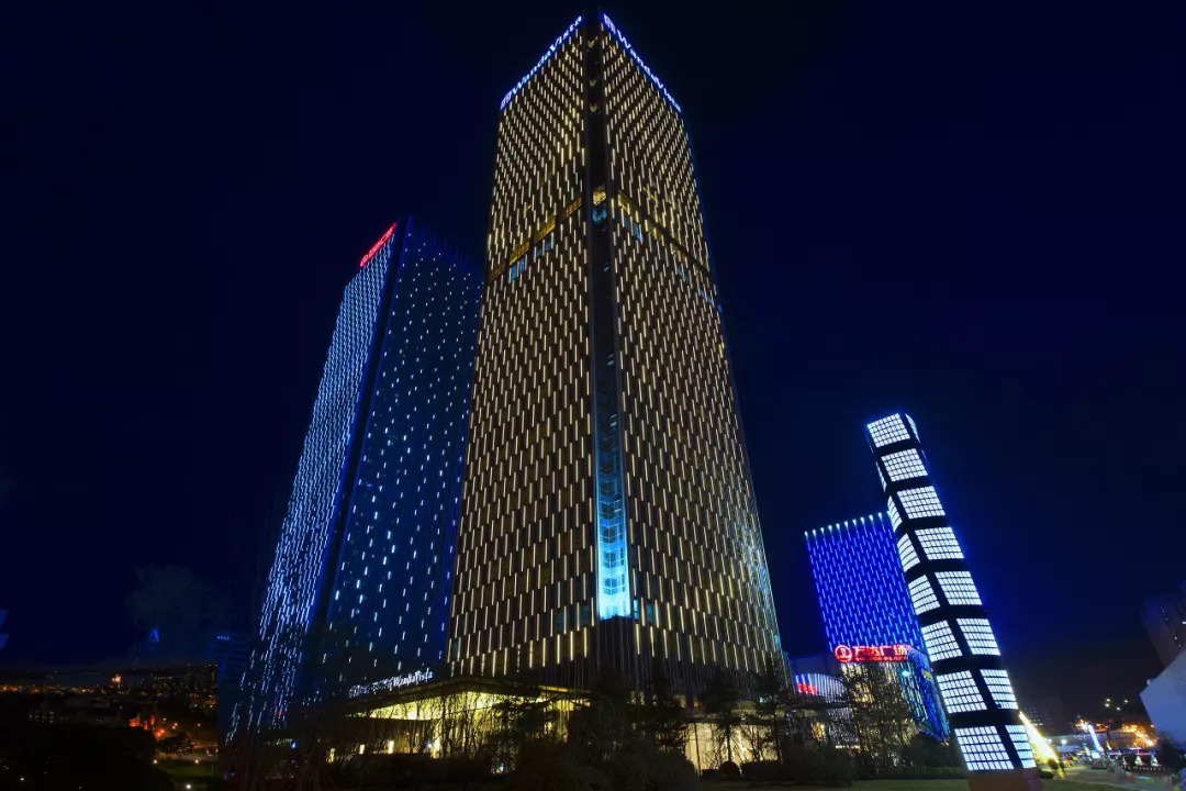 烟台万达文华酒店多少层,烟台芝罘万达广场文华酒店