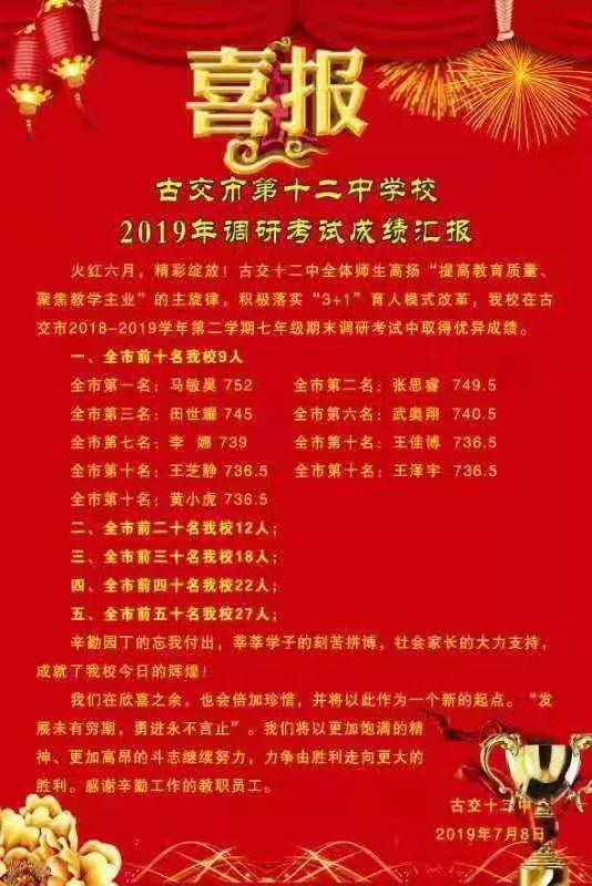 沦陷于“喜报”中的学校……