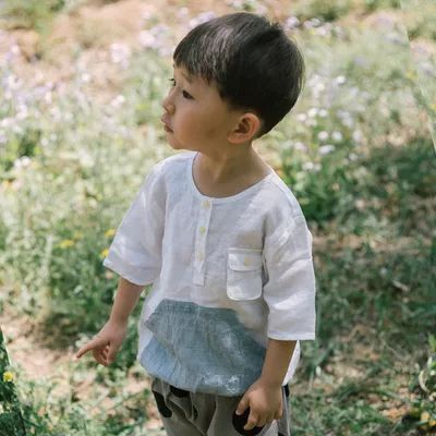 夏季改良中国风童装,改良版中式童装