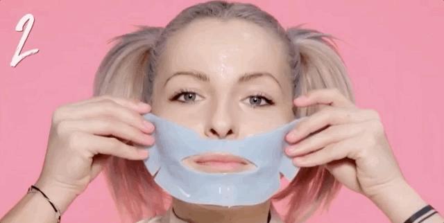 面膜敷起来好舒服,敷着面膜很舒服